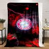 Bayern Munich Logo Designed Flannel Blanket for Bedroom, Living Room, Sofa, and Nap