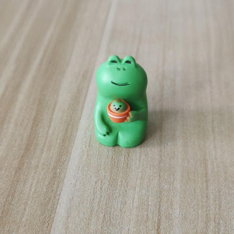 Zakka Żaba Uzdrowicielska Ozdoby Samochodowe: Urocza dekoracja wnętrza do domu, biura lub samochodu