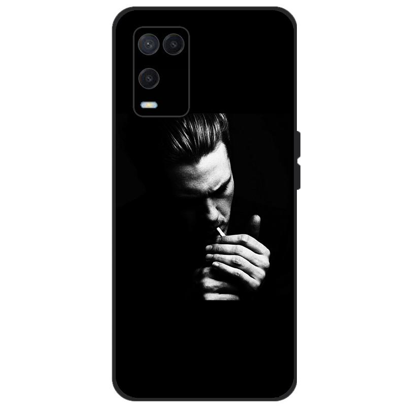 For OPPO A54 Case Back Phone Cover For OPPO A54 5G 4G Case CPH2239 CPH2195 OPPOA54 A 54 Bumper Silicon Soft Coque black tpu case