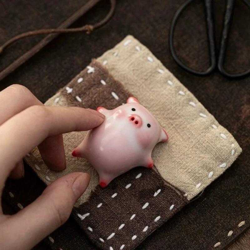 Top Quality Funny Pig Spit Bubbles Ceramic Tea Cup Cartoon Procelain Teacup Water Cups Mug Creative Gifts for Friends Gift