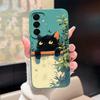 Custodia Per Samsung Galaxy A17 M17 4G 5G Gatto Cartone Animato Carino Copertura Protettiva Morbida in Silicone Per SamsungA17 M17 Fundas GalaxyM17 Coque