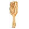 FIRST BEAUTY Bamboo Hair Comb Brush With Soft Bristles | Wooden Hair Brush for Women and Men | Wooden Brush for Hair Large Hairbrush for Women | Pad