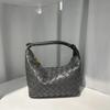 Luxury / New Mini Premium Lunch Box Bag Women's Bag Bento Box Bag Underarm Bag Handheld Leather Woven Bag