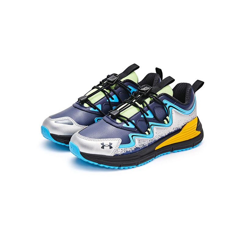 Under Armour Synthetic Leather High Performance Comfortable Versatile Fitness Test Low Top Kids Running Shoes Kids Running Shoes 2441502