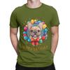 Birthday French Bulldog fawn Happy Birthday Novelty 100 Cotton TShirt French Bulldog Tops Tees For Unisex
