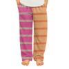 Fashionable Children's Versatile Retro Floral Print Pocket Casual Pants