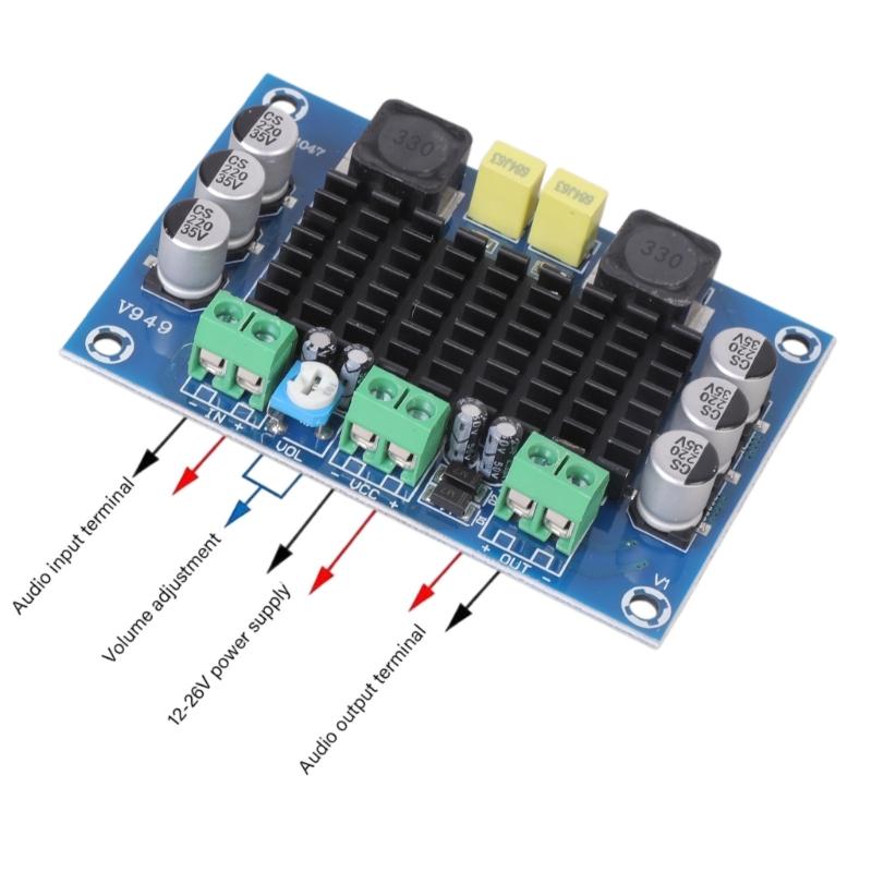 Industrial XH M542 Mono Digital Amplifier Module With Premium Components For Car Home And Studio Use