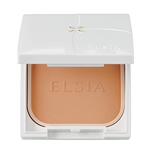 ELSIA Platinum White Cover Foundation UV 410 Ocher Normal Brightness Natural Skin Color 9.3g (x 1)