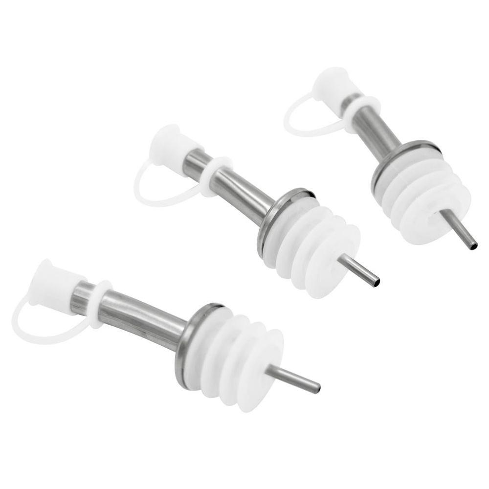 3x Pourer Dispenser for Bottles of Alcohol, Liqueur, Vodka, Wine, Olive Oil