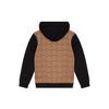 Coach Ss22 Logo Print Patchwork Sweatshirt Men tops Khaki C7828-OFZ