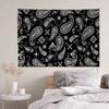 Bandana Pattern Hanging Bohemian Tapestry Bohemian Wall Tapestries Mandala Kawaii Room Decor