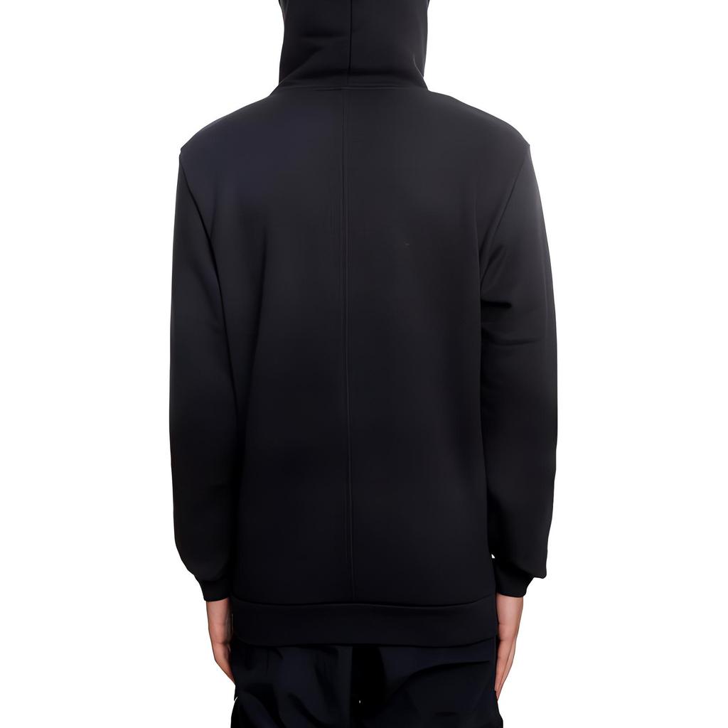 Adidas Letter Print Hooded Pullover Long Sleeve Sweatshirt Men sweatshirt Black DX6011