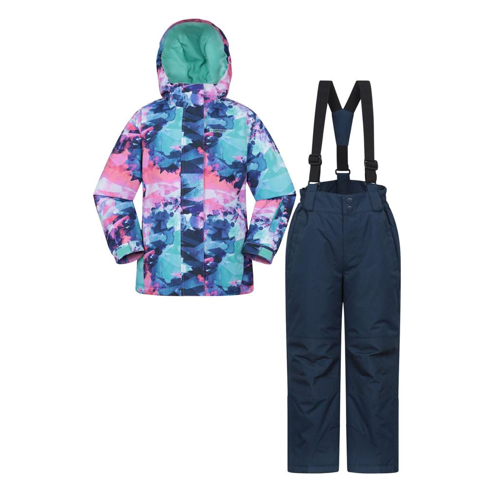 Mountain Warehouse Childrens/Kids Printed Ski Jacket Set