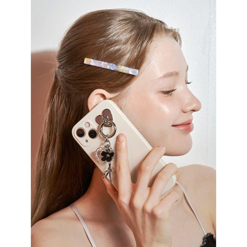 Hei daisy heart keyring