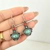 Retro Tibetan Earrings Ethnic Style Versatile Nepalese Niche Earrings Jewelry Stud Earrings Women