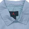 Jordan Solid Color Collar Casual Long Sleeve Jacket Men Jacket Blue Grey FN4542-436