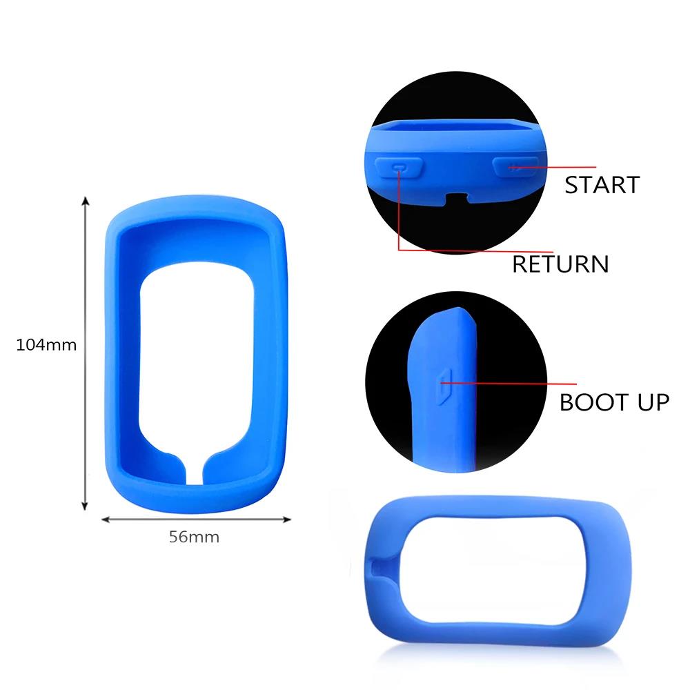 Bike Gel Skin Case Screen Protector Cover for Garmin Edge Explore GPS Computer Quality Black Case for Garmin Explore 1