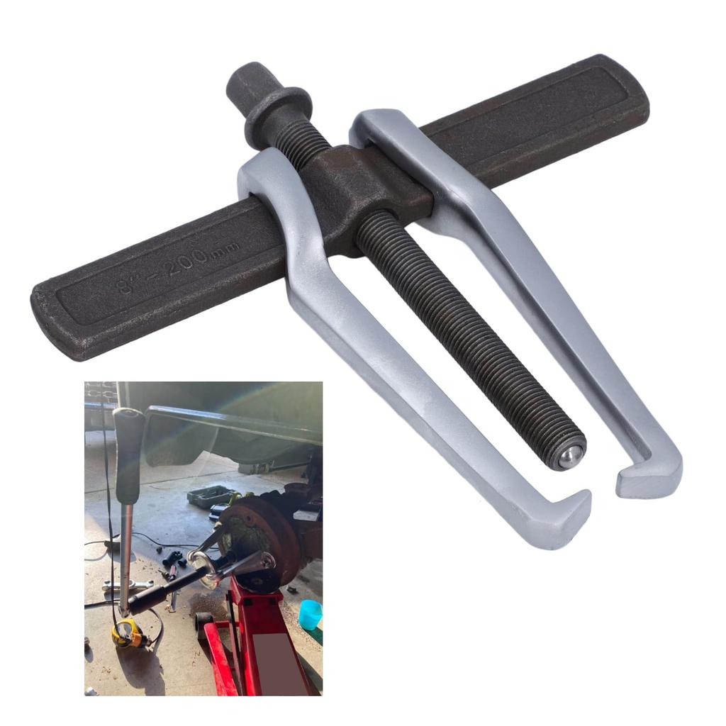 2-jaw Puller, 200mm 8 Inch, for Removing Pulley Flywheel Bearings, Small Gear Puller