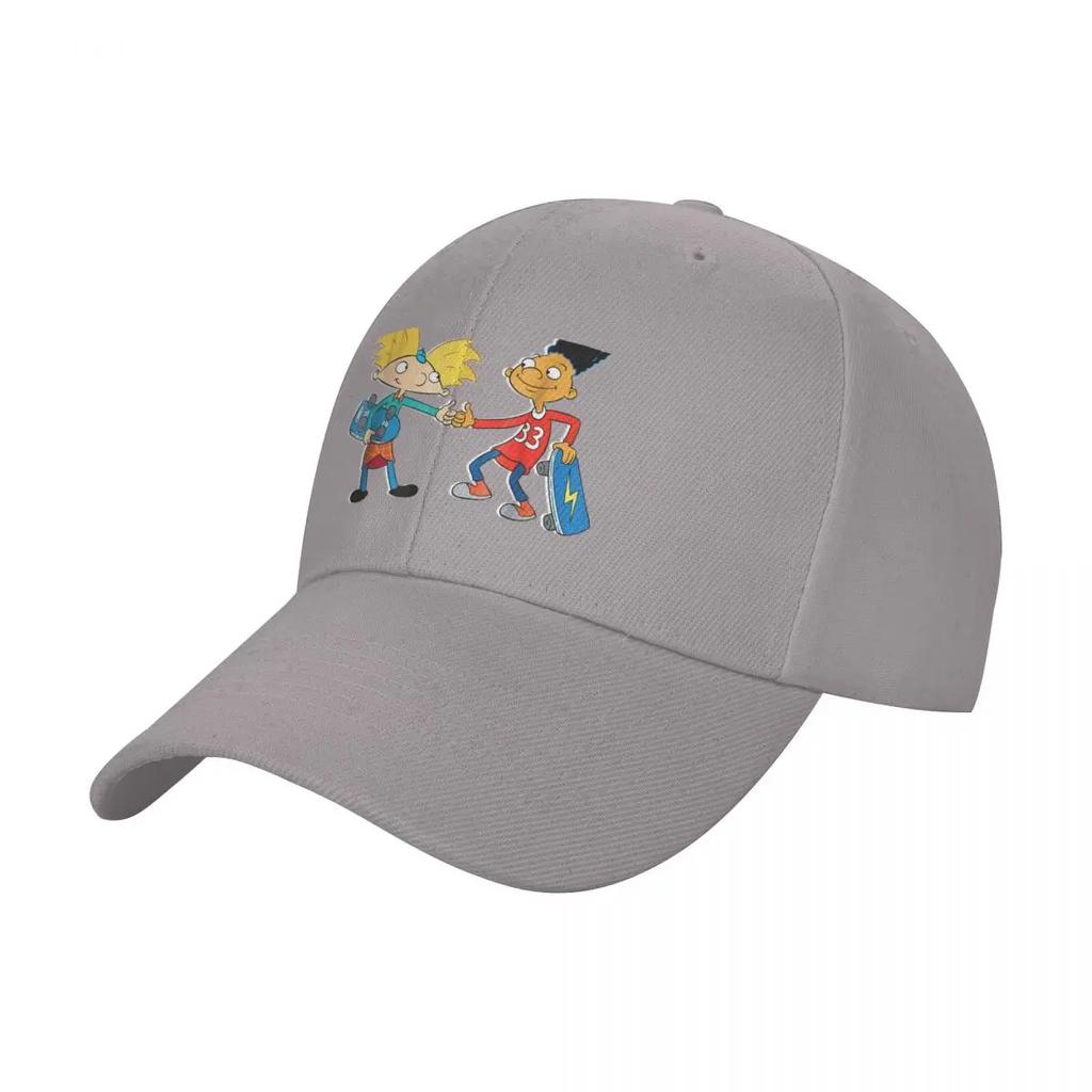 Nick Rewind Hey Arnold Cappellino da Baseball Cappello western Unisex Cappello derby di Lusso Unisexs Donna