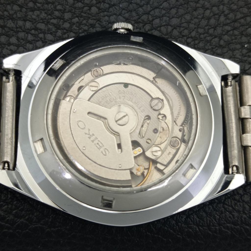 VINTAGE SEIKO EXPO 70 AUTOMATIC 6309A REFURBISHED JAPAN MENS WATCH A441811-i