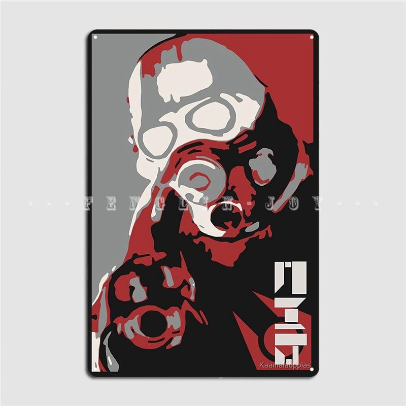 

Combine Half-Life: Металлическая табличка Alyx Клубная вечеринка Дом Тарелки Смешная жестяная табличка Постер 20x30cm（7.8x11.8inch）