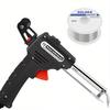 Soldering Iron 60W Endothermic Handheld Gun Tongs Heated Household Repair Internal Tool Welding Repair Manual Tin Dispensing