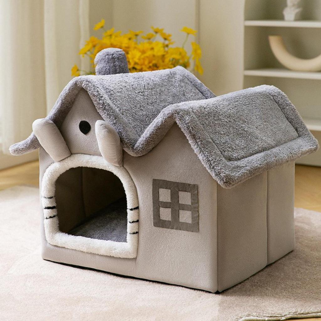 Bed with Removable Cushion - Perfect for Small to Large Dogs