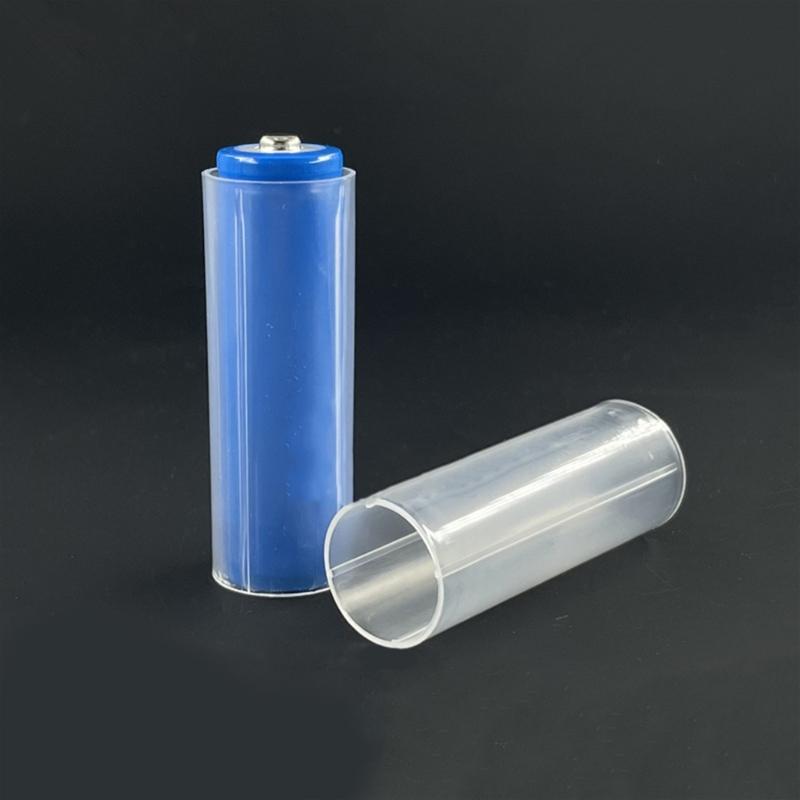 18650 σε 21700 Μανίκι Προσαρμογής Μπαταρίας για Φακούς, Μετατροπέας Μπαταρίας ABS Διαφανής και Μονωτικός