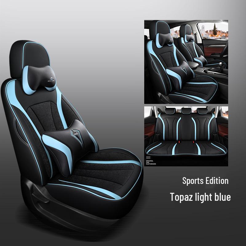 CLY Custom Sports Leather Seat Cover for BAIC New Energy D50 - All-Season Comfort