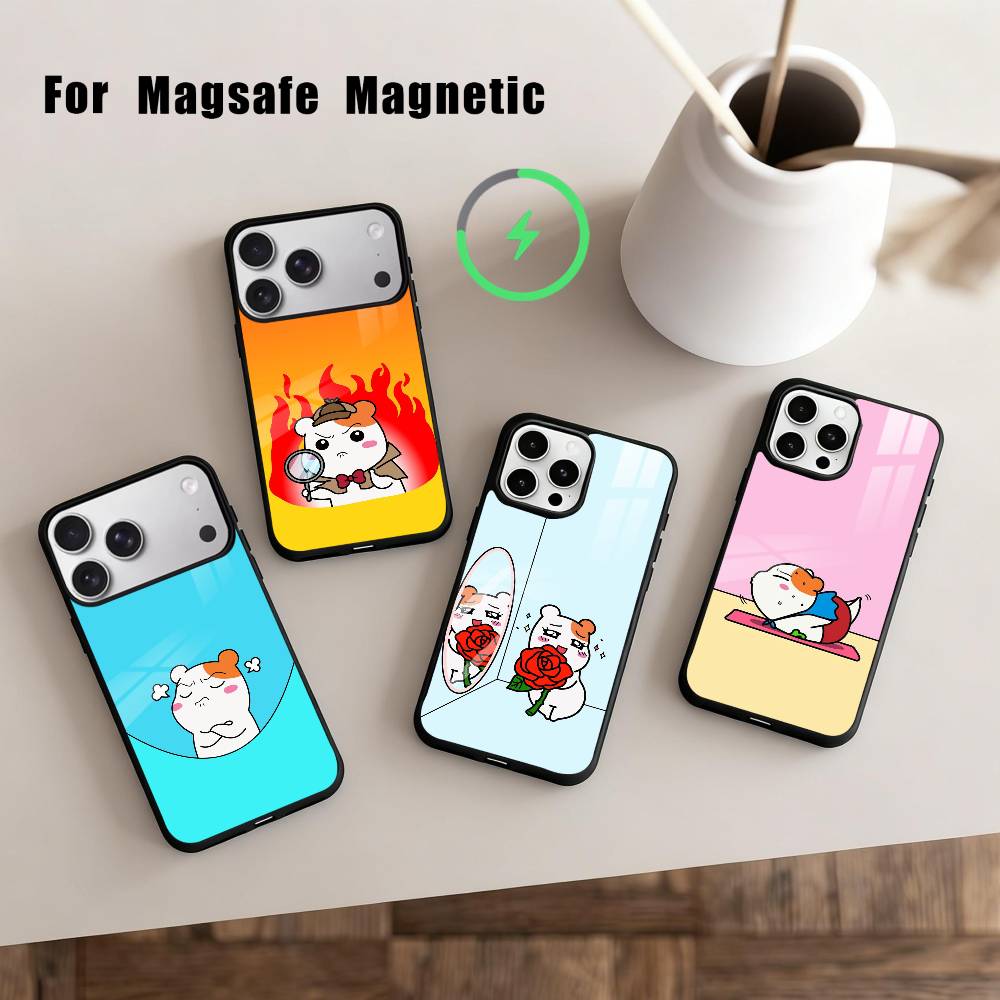 L-Lovely O-Oruchuban E-Ebichu Phone Case For iPhone17,16,15,14,13,12,11 Plus,Pro Max Magnetic For Magsafe Wireless Charging