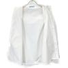 Prada [Domestic Regular] P432F S212 1UCX Volume Sleeve Blouse/ Tops 36 whiteUsed