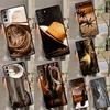 Cowboy Cowgirl Boots Hat Case For Samsung Galaxy S23 S22 S21 Ultra S9 S10 Note 10 Plus Note 20 Ultra S20 FE Cover