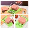 4Colors Luncheon Meat Egg Cutter Stainless Steel Multi Function Food Banana Cheese Strawberry Slicer Kitchen Gadget