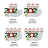Family Members Name Xmas Hanging Ornament Xmas Snowman Hanging Pendant for Home