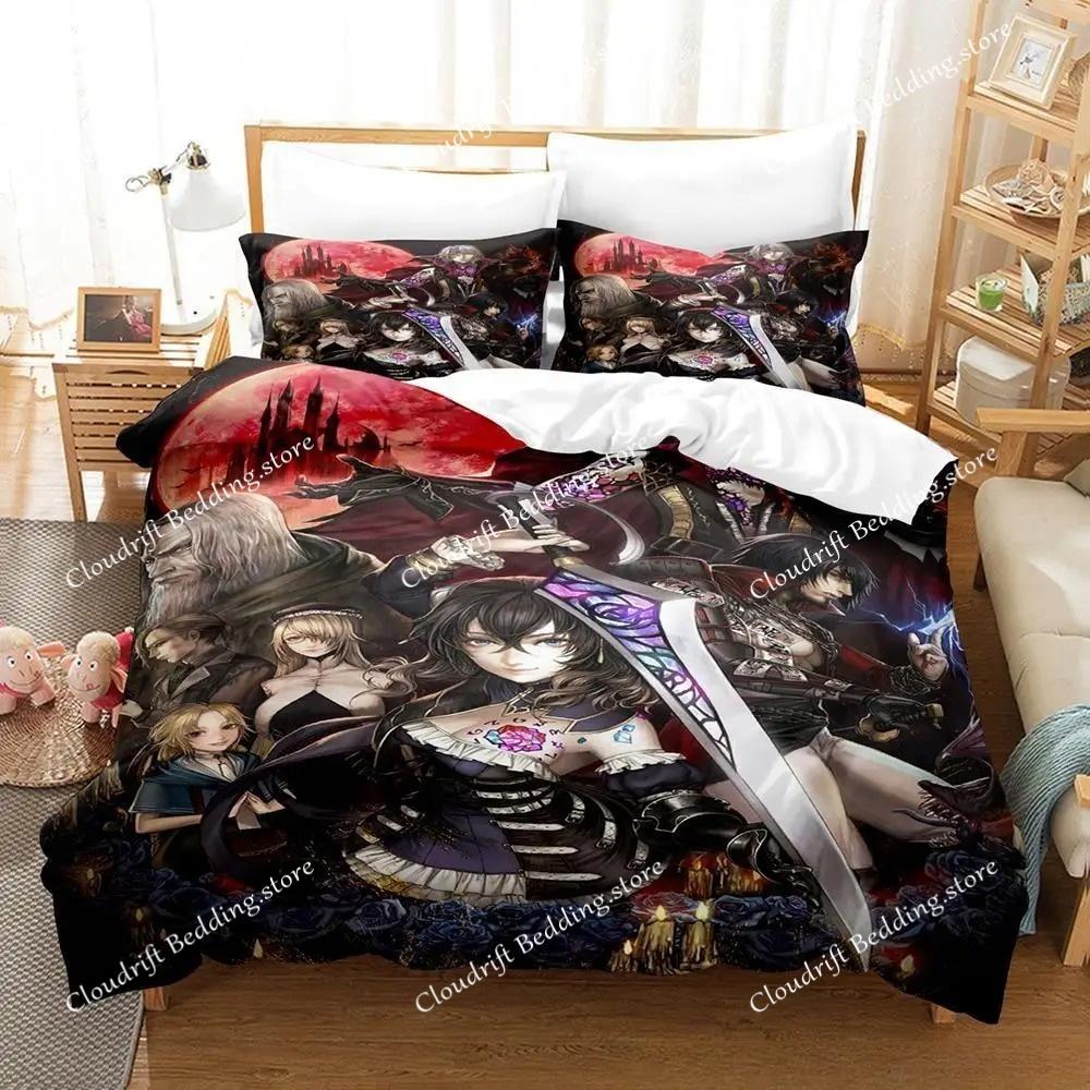 Game BLOODSTAINED RITUAL OF THE NIGHT Bedding Set Single Twin Full Queen King Size Bed Set Adult Kid Bedroom Duvet Cover Sets