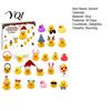 Holiday Exchange Presents Duck Advent Calendar 2026, 24 Day Christmas Countdown with Novelty Miniature Toys Pcs Bath Toys, Gifts for Kids Toddlers