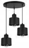 MODERN CEILING HANGING LAMP BLACK LED LAMP