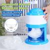 Manual Shaved Ice Maker, Food - Grade ABS  For Kitchen Household Ice Crusher For Kids DIY Hand Crank Mini Manual Ice Crusher
