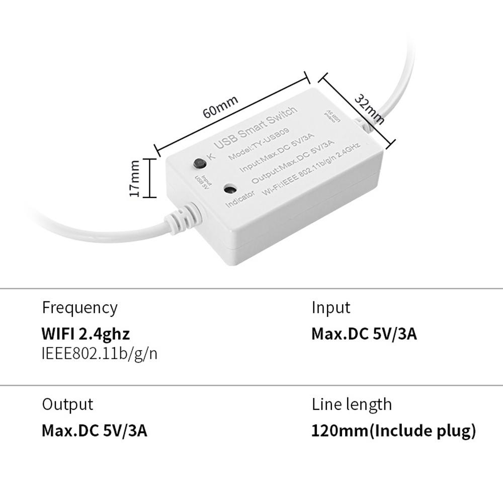 Tuya WIFI Intelligent Circuit Breaker Module Switch RF433 On off Controller Remote Mobilephone APP Control Compatible