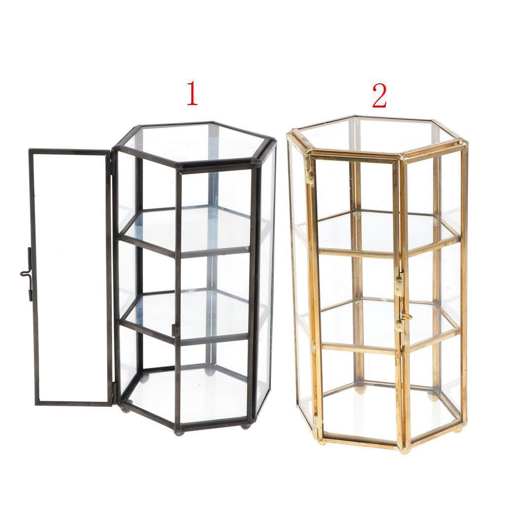 Elegant Glass 3D Geometric Candle Holder Modern Wall Sculpture Tealight Holder for Living Room Wedding