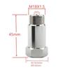 M18 X1.5 O2 Exhaust Oxygen Sensor Bung Adapter 44mm Extension Spacer Iron Plating Nickel Extender Universal  for 18MM Thread New