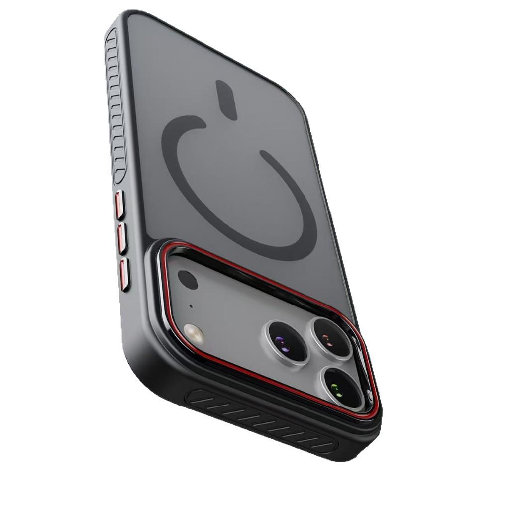 Translucent Magnetic Anti-Slip Phone Case for Apple 17 Pro Max – Frosted, Anti-Drop, Protective for Models 13/14