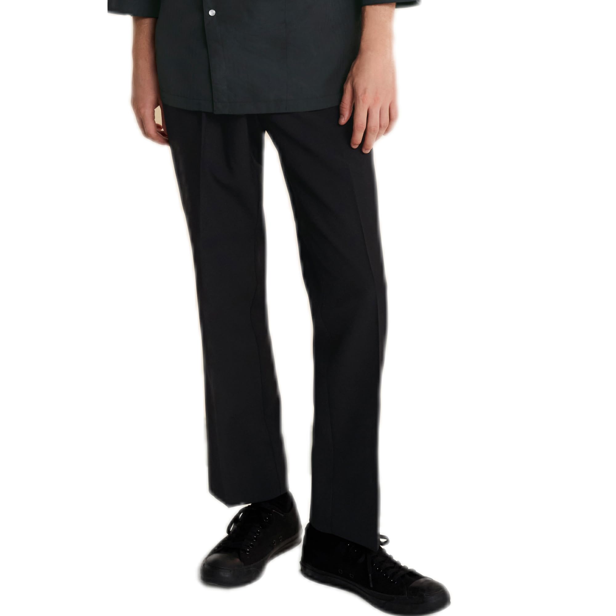 

ARBE Black Elastic No Hemming SS to Food ARBE AS6801 L [ARBE] Pants, Unisex, Stretch, Sides, Required, 5L, & Beverage, Kitchen, Medical, Uniforms,