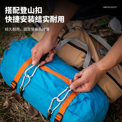 Outdoor Bergsteigen Schnalle elastisches Seil 8mm dickes elastisches Seil Gepäck Spanngurt Zeltseil Haken