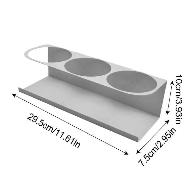 Magnetisk mugghållare,Magnetisk muggförvaringsställhållare för kylskåp för Stanley-mugg vattenflaska tumlare hållare hylla organizer
