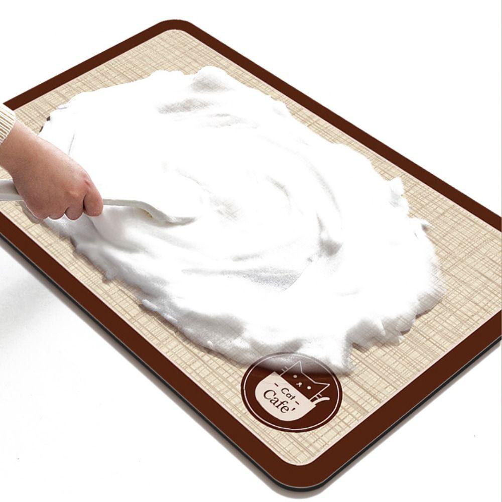 Thickened Coffee Machine Mat Absorbent Tableware Pad Dinnerware Rug Kitchen Drain Pad  Kitchen