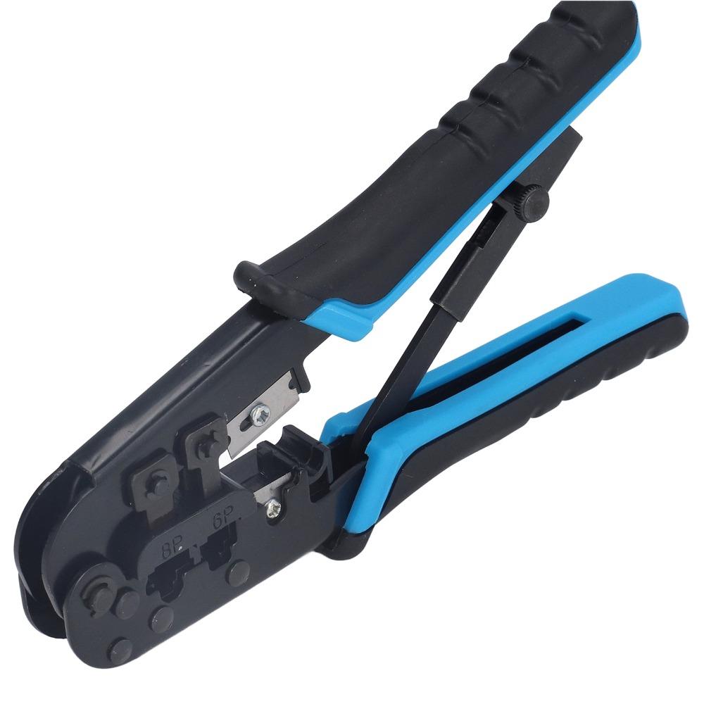 All-in-One RJ45 Crimp Tool for 8P8C / 6P6C / 6P4C /8P8C / 6P6C / 6P4C Network Cable Installation