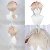 Kazuha Wig 45cm Stunning Synthetic Hair For Genshin Impact Cosplay Costume Parties