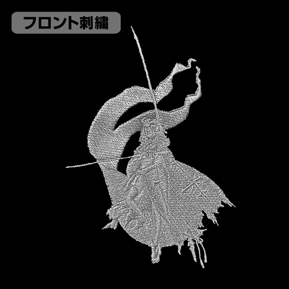 Nijigen Cospa Order Embroidered BLACK XL Size [Official] Fate/Grand Avenger/Jeanne d'Arc (Alter) One-Point T-Shirt