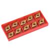 10PCS  DCMT11T304HM YBC251 DCMT32.51HM CNC Carbide Insert Blade Lathe Turning Tool